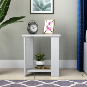 Wooden Street Facile Engineered Wood Side End Table/Home Living Room Table