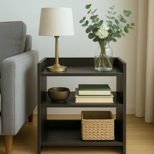 Wooden Side Table for Bedroom & Living Room – Bedside Stand