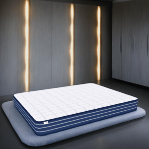 SLEEPSPA Ortho Pocket with SrtX Tech.6 inch Queen Size Pocket Spring Mattress